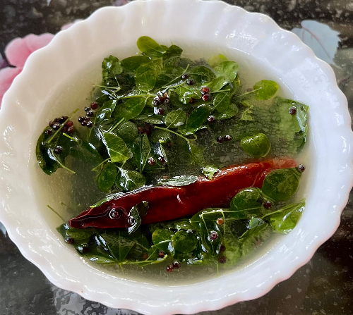 Drumstick leaves side dish/Muringha ila thaalipp