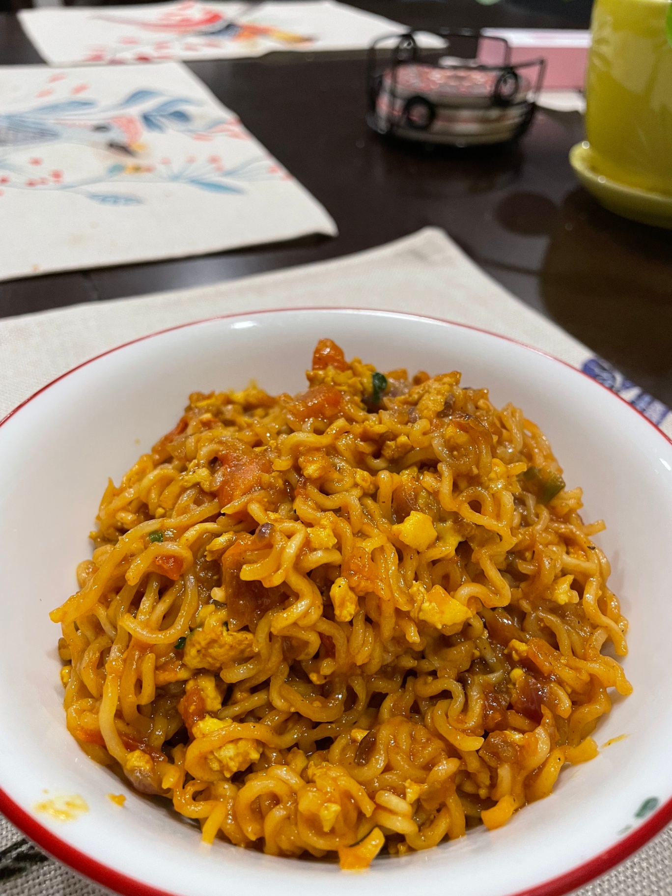 Egg Maggi Masala 