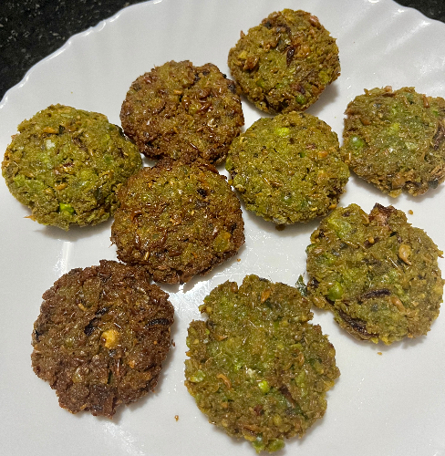 Green peas vada/kadala vada