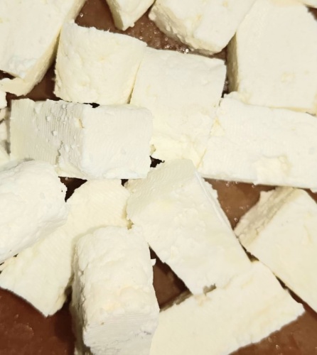 Home made paneer(cottage cheese)