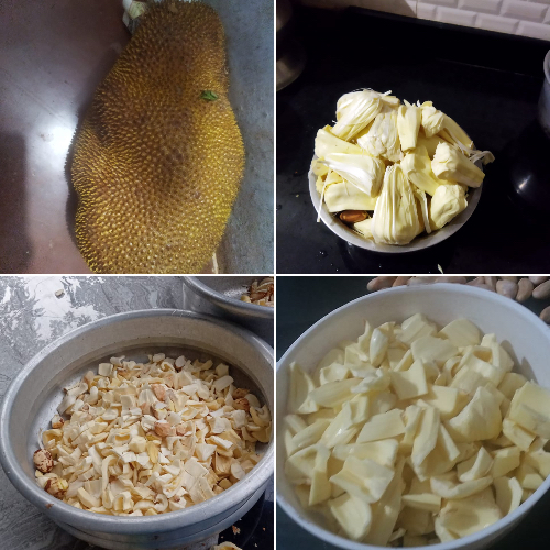 Jackfruit Seeds Curry/Chakkakkuru curry