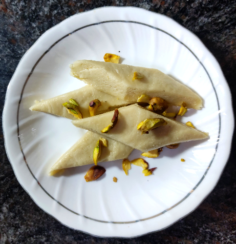 Kaju Katli/Indian cashew sweet