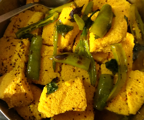 Khaman Dhokla/Gujarati snacks