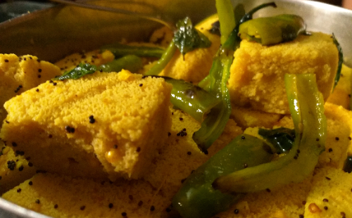 Khaman Dhokla/Gujarati snacks