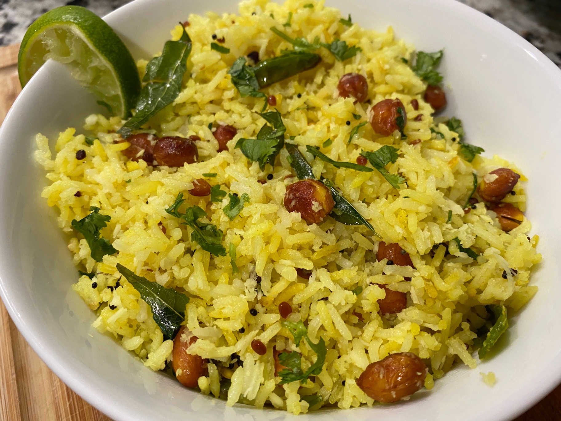 Lemon Rice with Coconut