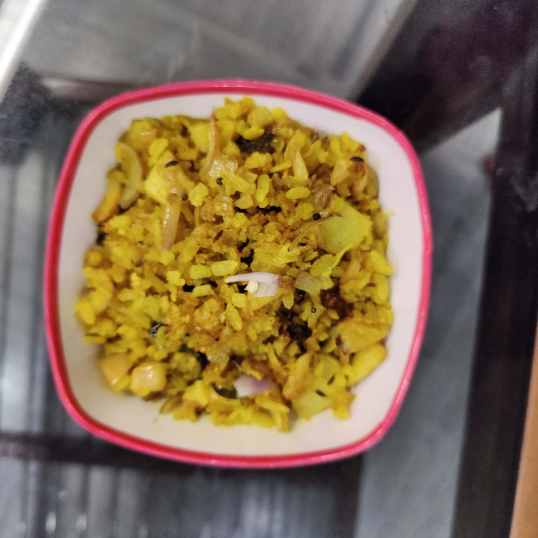 Maharashtrian style Kanda Poha 