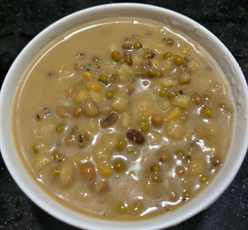 Mung bean kheer/Cherupayar payasam