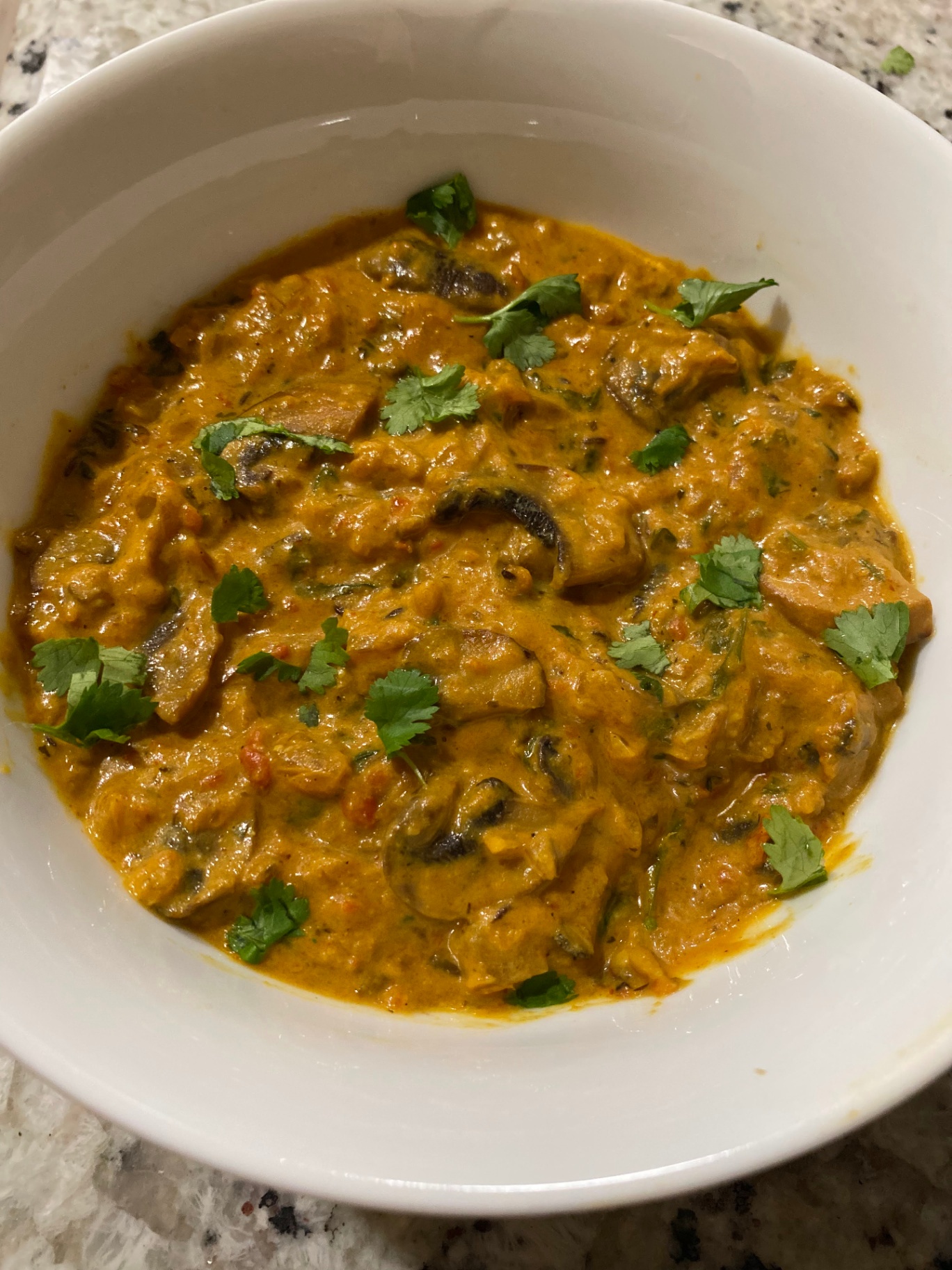 Mushroom Curry