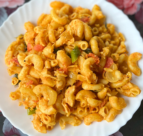 Egg macroni/mutta macroni