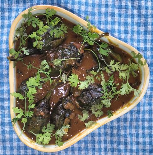 Oil Brinjal Gravy