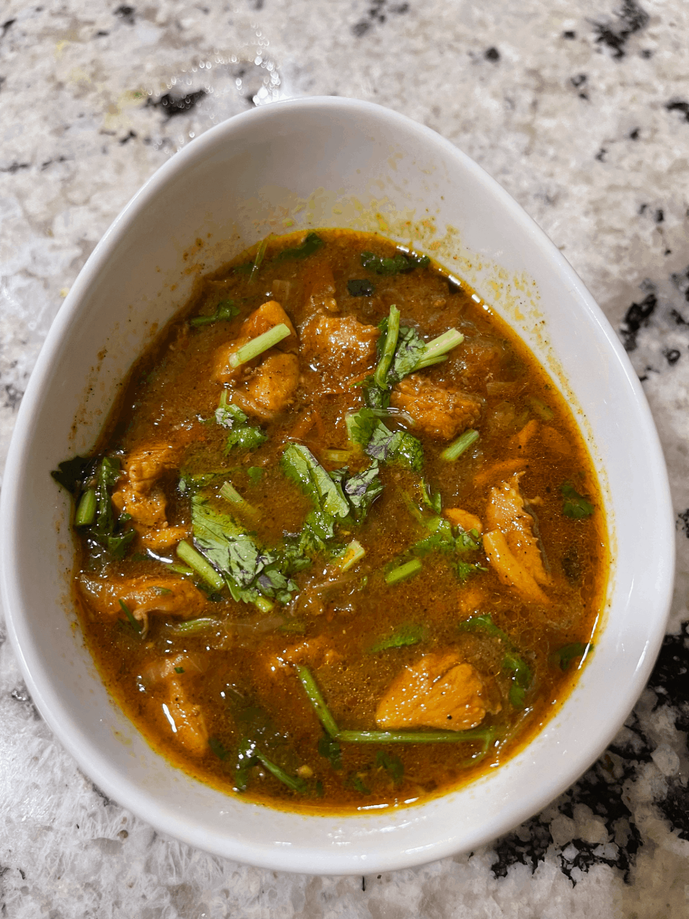 Pepper chicken curry (Instant pot)