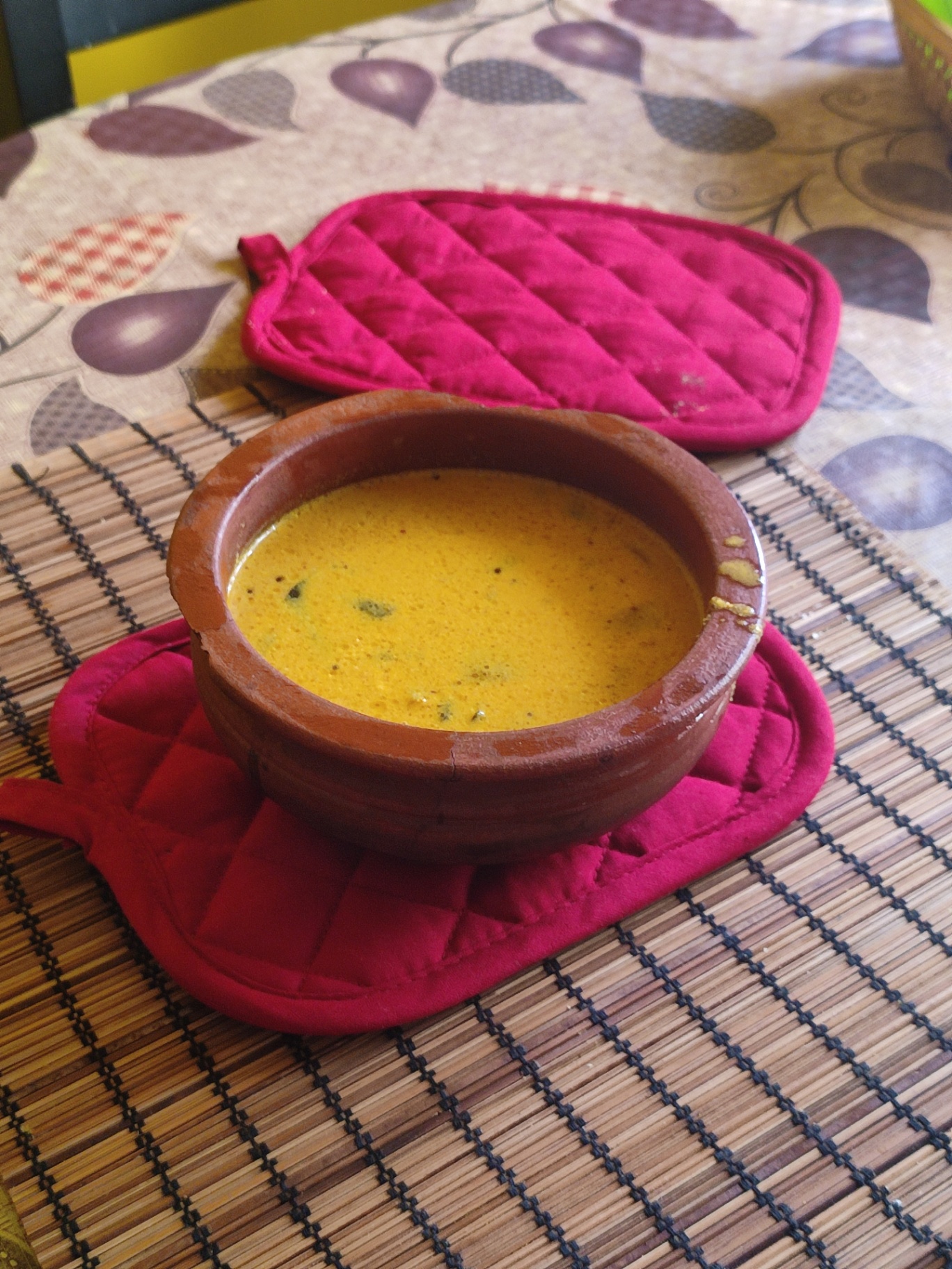 Puling curry with mangalore cucumber