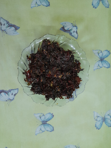 Red cheera thoran/lal sag/Red spinach