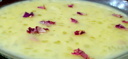 Sabudaana  kheer ( sago kheer )