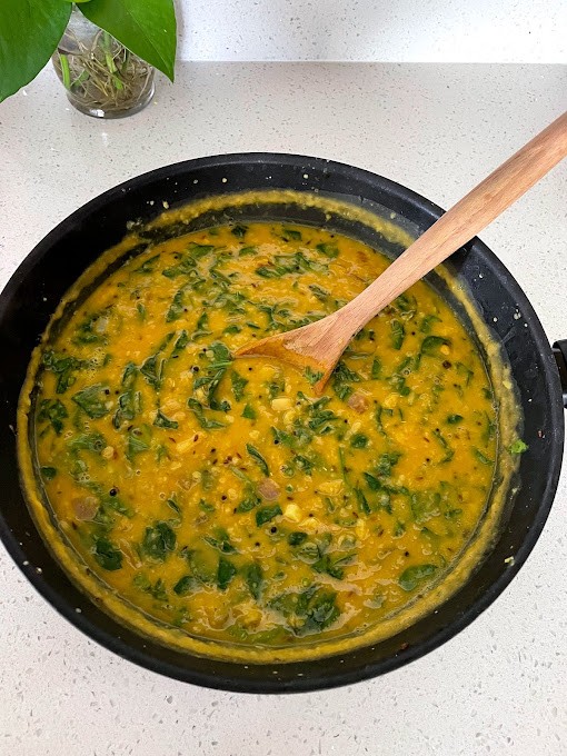 Spinach Dal | दाल पालक