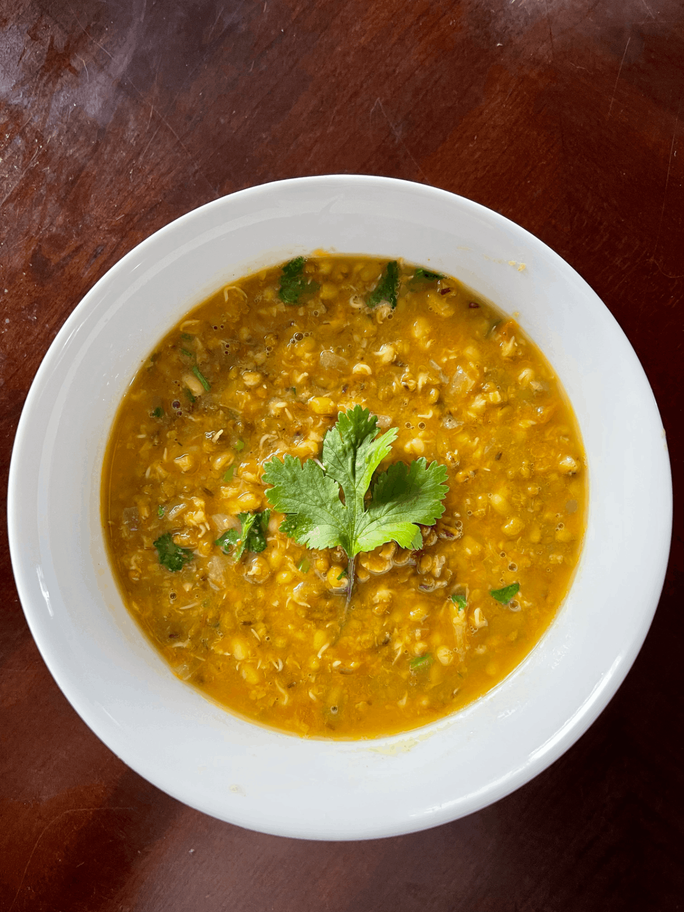 Sprouted Moong dal curry | Instant pot