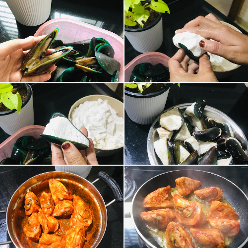 Stuffed Mussels fry/kallummakkaya porichadh