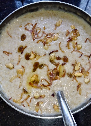 Sweet wheat porridge/Alsa