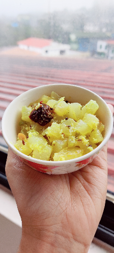 Thousha pood/mangalore cucumber palya