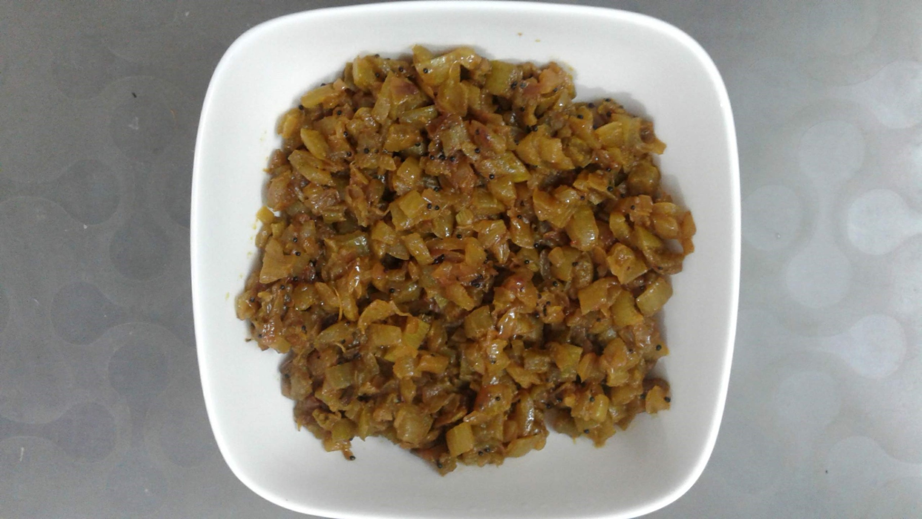 Parval sabzi/Padavalangya upperi/Snake gourd sabzi