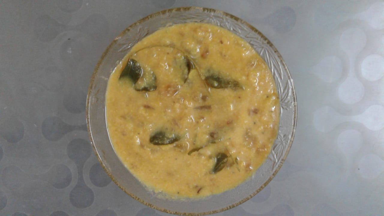 White Pumpkin/Kumbalangya Curry