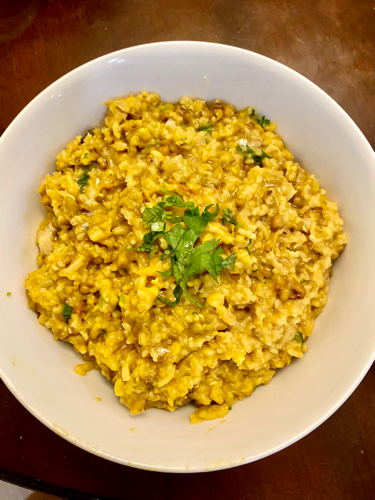 Whole Green Moong Khichdi