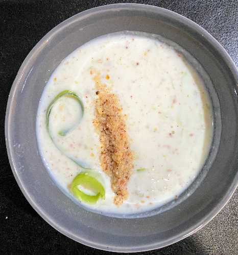 Yogurt Dip or Raita with Peanut powder