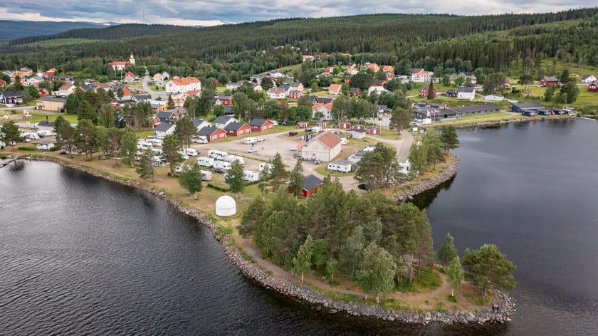 Gäddede, vattenhål längs Vildmarksvägen