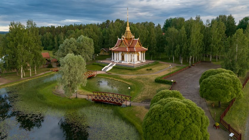 Thailändska Paviljongen i Ragundadalen