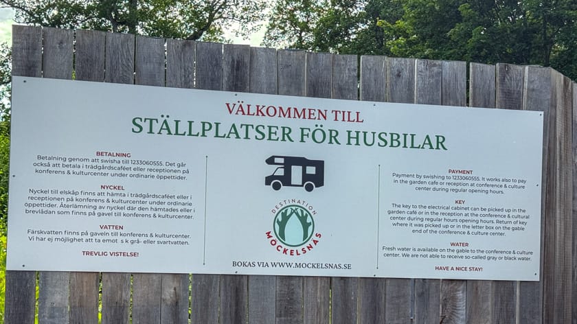 Möckelsnäs - Årets första överkryssade husbil