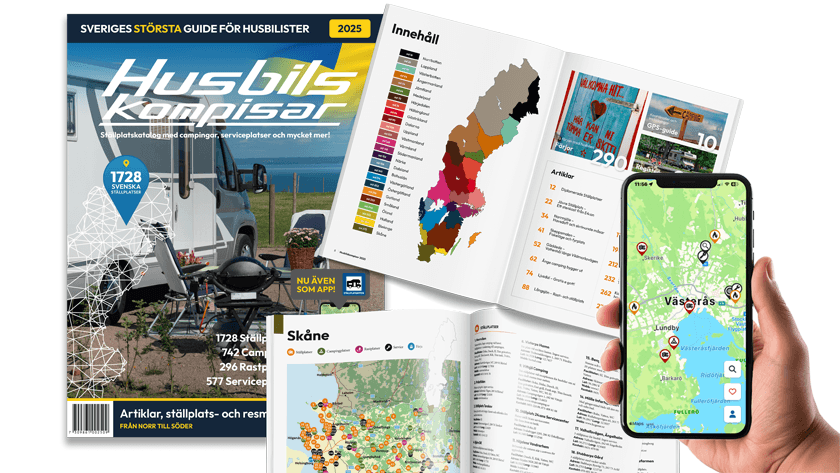 Årets ställplatskatalog ute - Nu med gratis app