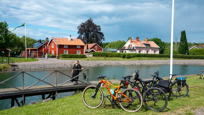 Borensberg - Glass och bakverk längs kanalen