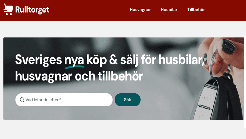 Nu är Rulltorget.se igång – Sveriges nya köp- och säljsajt