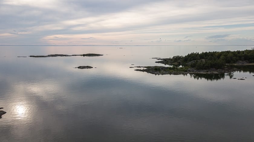 En katastrof, en normal ställplats och en liten pärla - Kållandsö