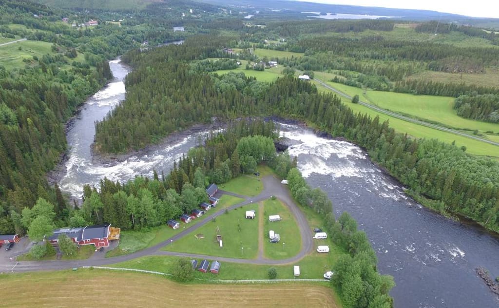 Bild på Ristafallet Camping