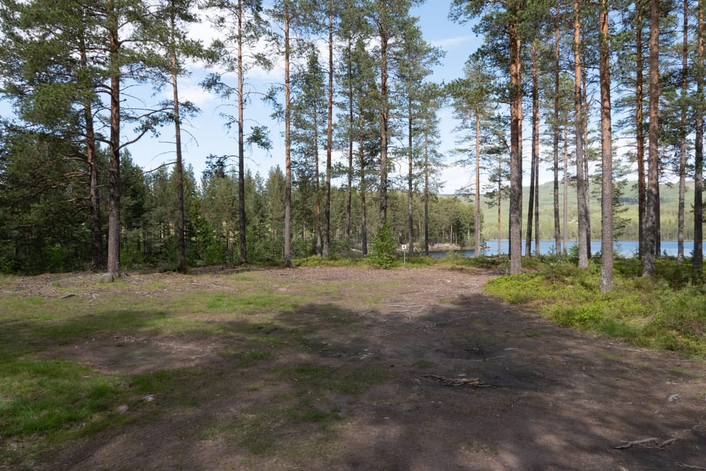 Bild på Gryvelnäs, lägerplats