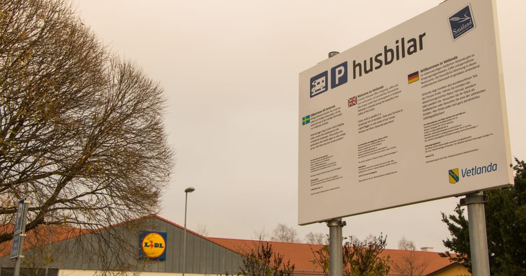 Bild på Fabriksgatan, Vetlanda