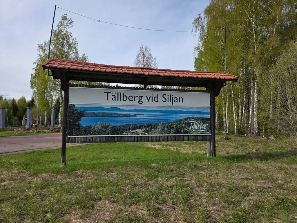 Bild på Tällbergsporten, Trafikverkets rastplats