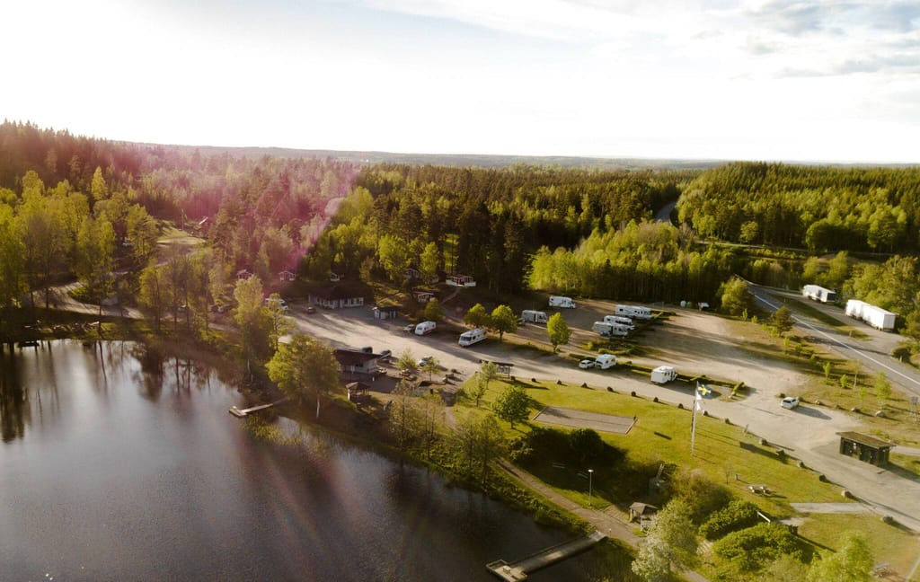 Bild på Kroksjöns Fiskecamp