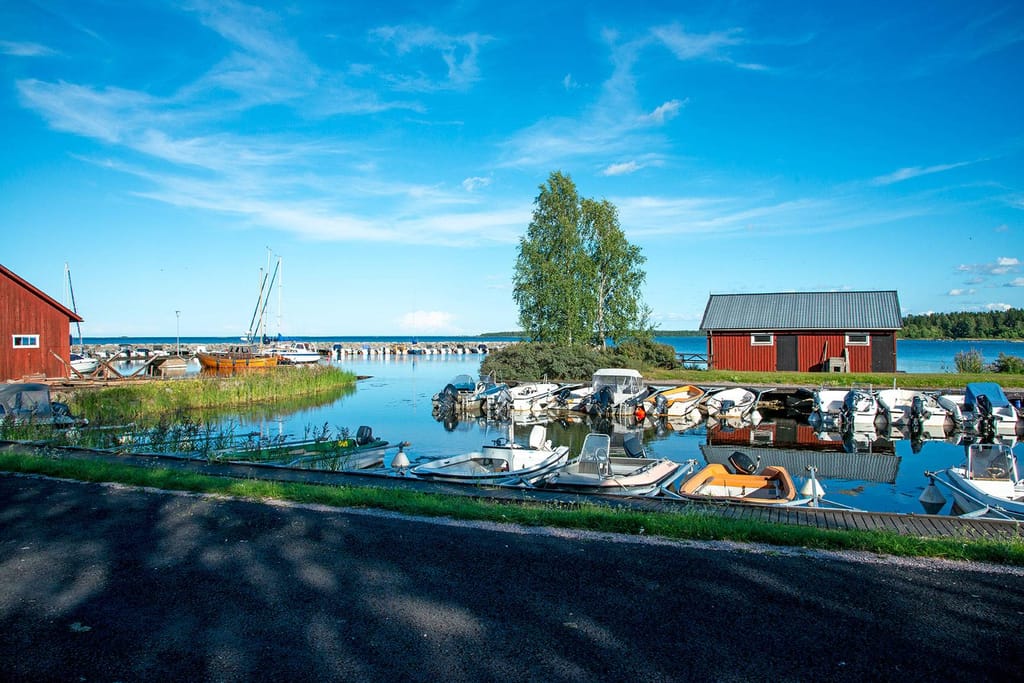 Bild på Gudinge Hamn