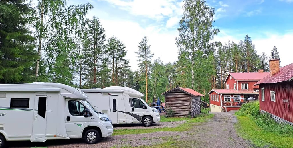 Bild på Skålsjögården Timber Lodge