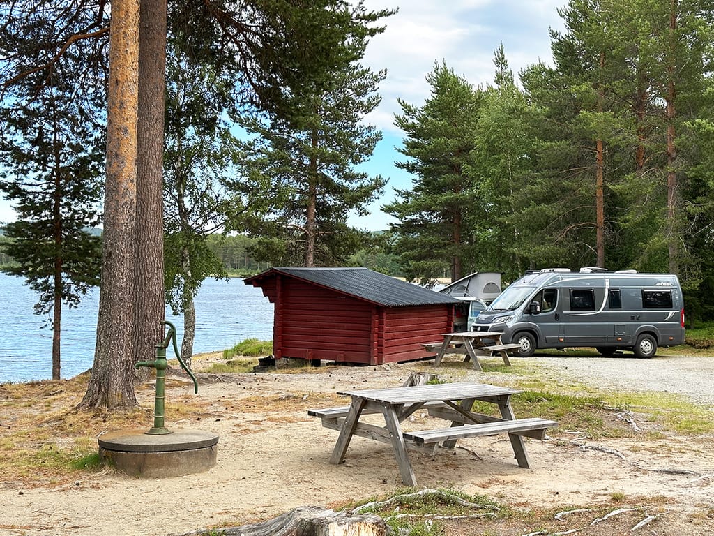 Bild på Borgsjö Rastplats