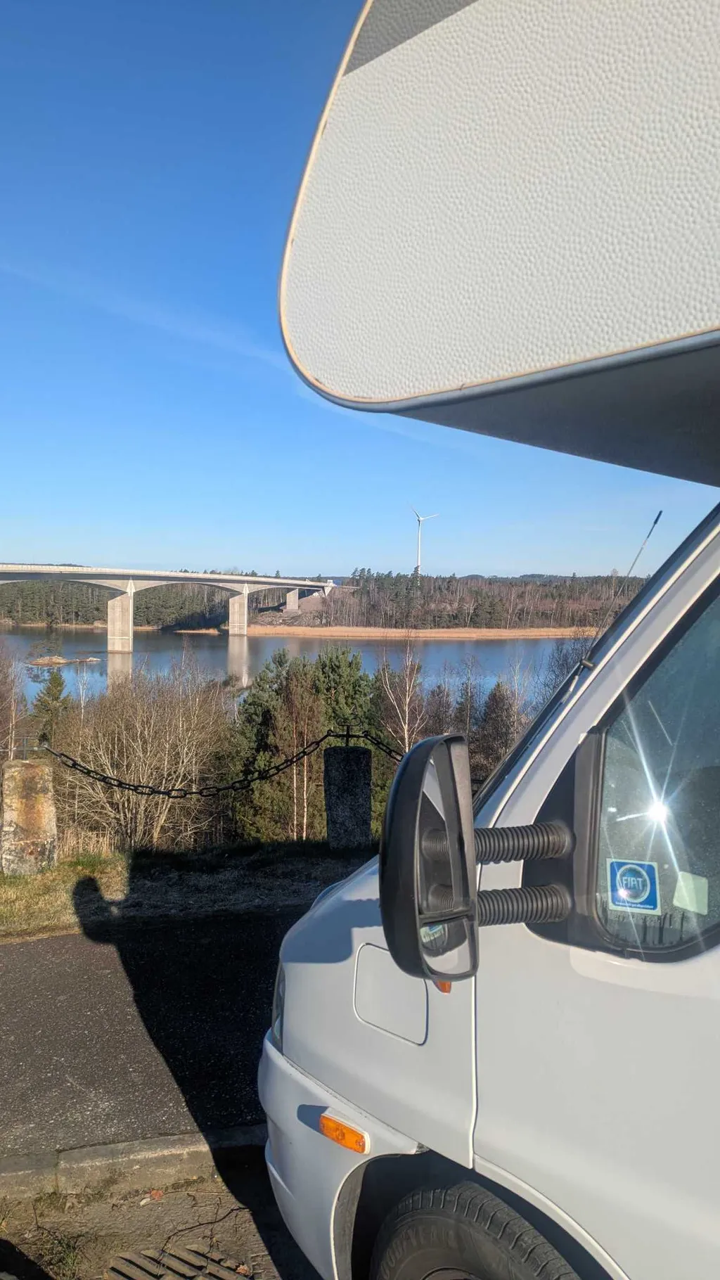 Bild på Hammarsundet N, Trafikverkets rastplats