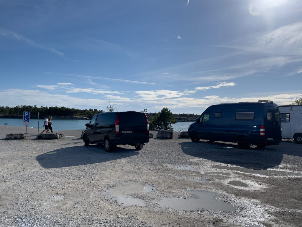 Bild på Blå Lagunen