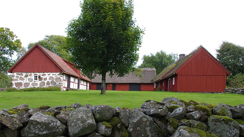 Bild på Ingeborrarps Friluftsmuseum