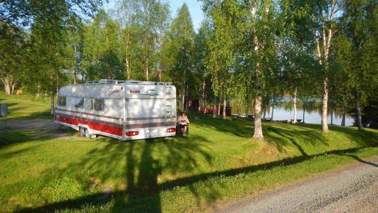 Bild på Rörvattnets Fiskecamp