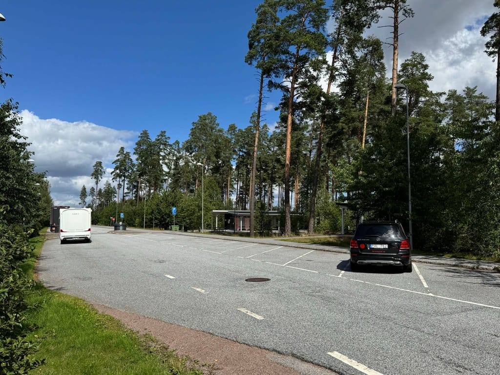 Bild på Mora Stenar, Trafikverkets rastplats