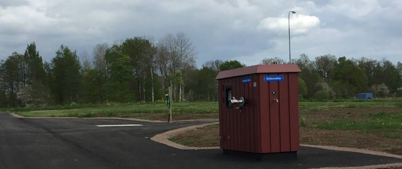 Bild på Högsby, Tömningsstation