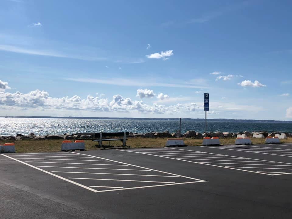 Bild på Råå Hamn vid piren