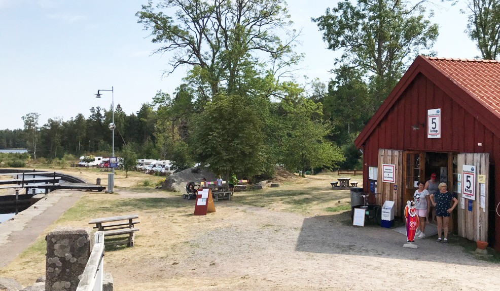 Bild på Ställplats Göta Kanal Forsvik